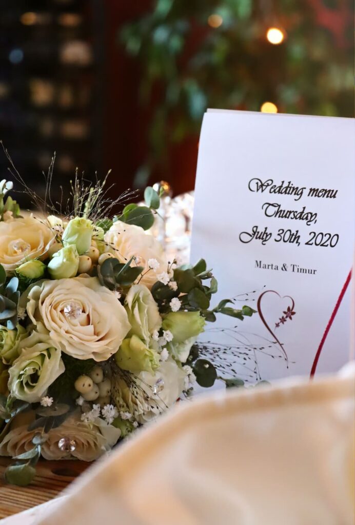The noir bean wedding